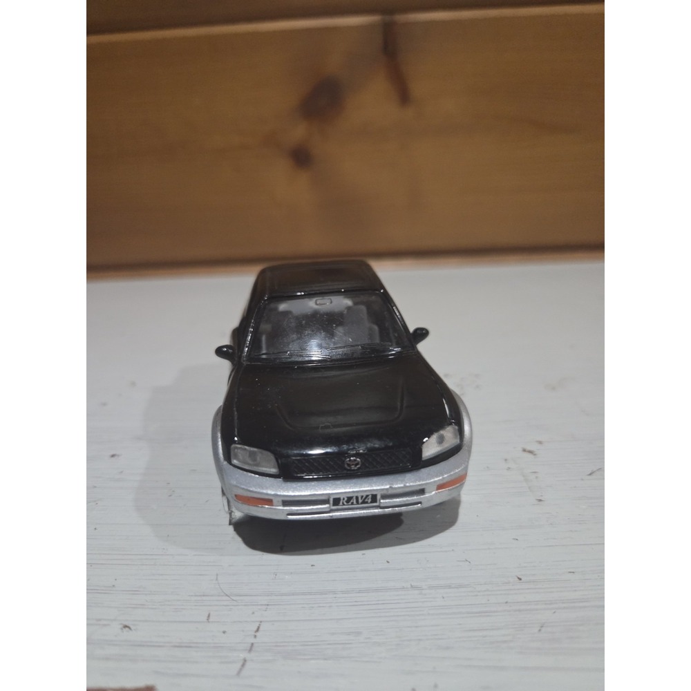 Black Toyota Rav 4 Cabriolet Kinsmart [Tires are missing rubber] ZD3